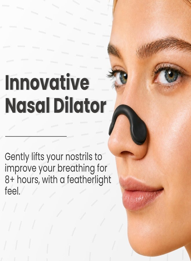 Snoozy Reusable Nasal Strips for Breathing - 30 Day Starter Kit with Bands + Tabs | Nose Strips for Snoring, Sleeping, Sports & Better Recovery | Help Reduce Mouth Breathing | 8+ Hours Hold - Image 3