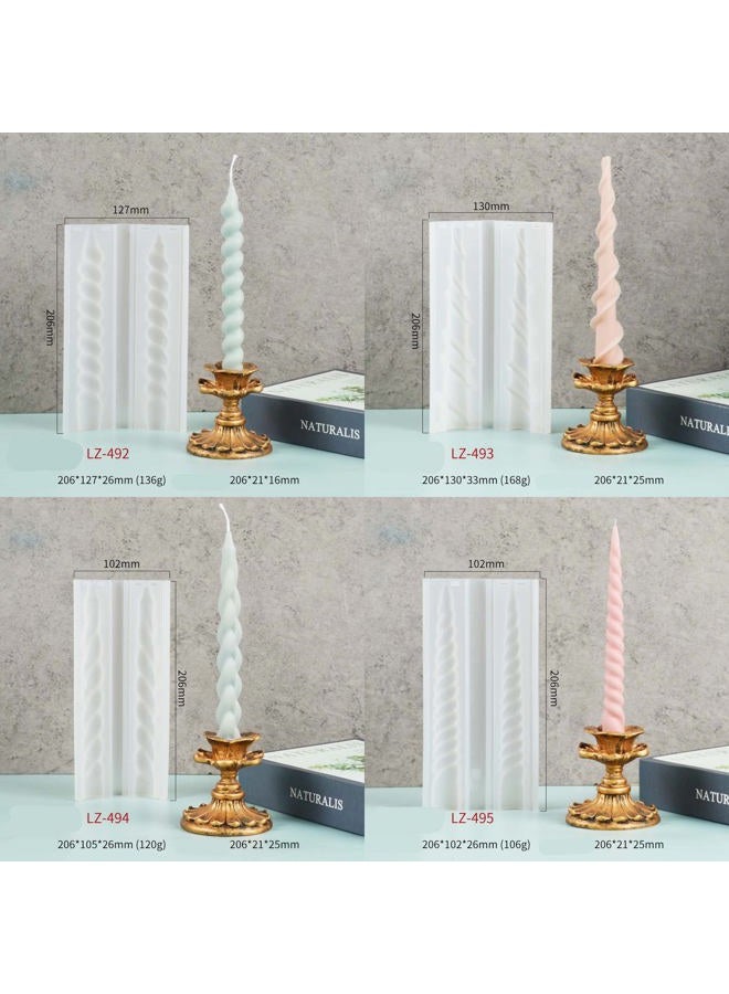 ESEDAGE Phalaenopsis Scented Candle Silicone Mold Flower Resin Mold Flower Candle Mold Phalaenopsis Silicone Mold for Resin Decoration Mold - Image 5