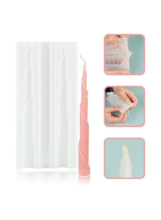 ESEDAGE Phalaenopsis Scented Candle Silicone Mold Flower Resin Mold Flower Candle Mold Phalaenopsis Silicone Mold for Resin Decoration Mold - Image 3