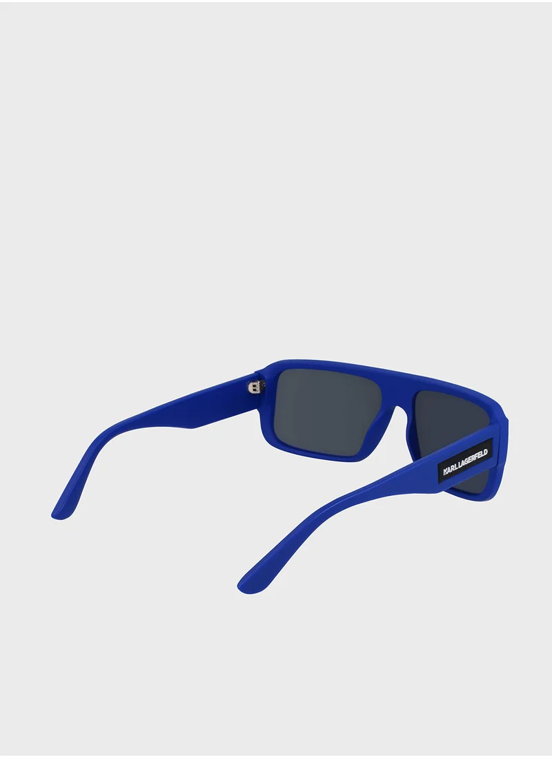 كارل لاغرفيلد Monogram Detailed Sunglasses Kl6129S