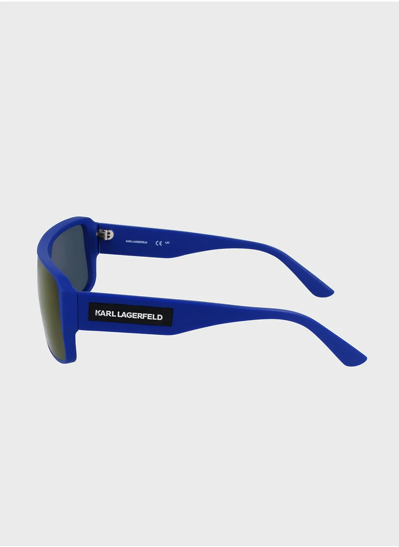 كارل لاغرفيلد Monogram Detailed Sunglasses Kl6129S