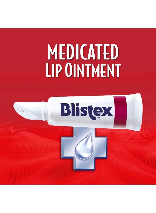 Blistex Medicated Lip Ointment, 0.21 Ounce Tube, Pack of 24 - Relieves Cold Sores & Helps Heal Dry Chapped Lips, Pain Relief from Lip Sores & Blisters, Healing Ointment - Image 4
