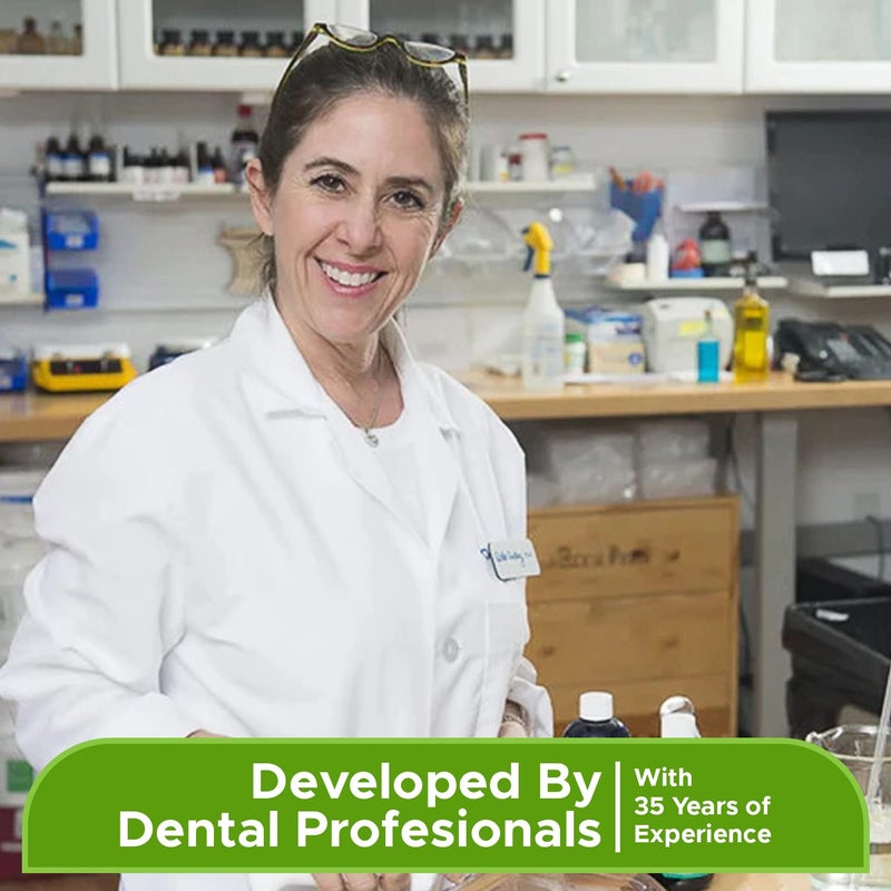 Dale Audrey 3 Pack Natural Saltwater Mouth Rinse | Himalayan Pink Salt Water Oral Rinse | Organic Cinnamon Flavor Fluoride & Alcohol Free Mouthwash for Fresh Breath | Natural Gum Care Mouthwash-16 FL Oz - Image 5