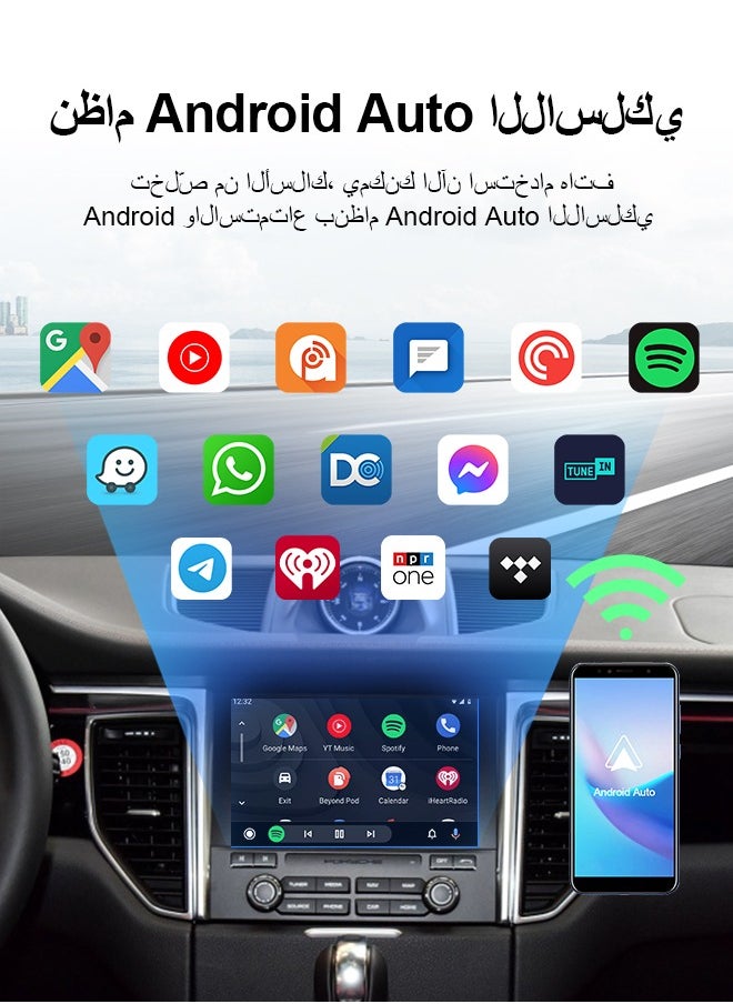 Carlinkit 4.0 wireless CarPlay Wireless Android Auto dongle wireless adapter 4G+5.8 GHz WiFi plug and play Auto Fast Link for 98% car with wired CarPlay Siri Google map iOS For mazda MG Kia hyundai  - Image 4