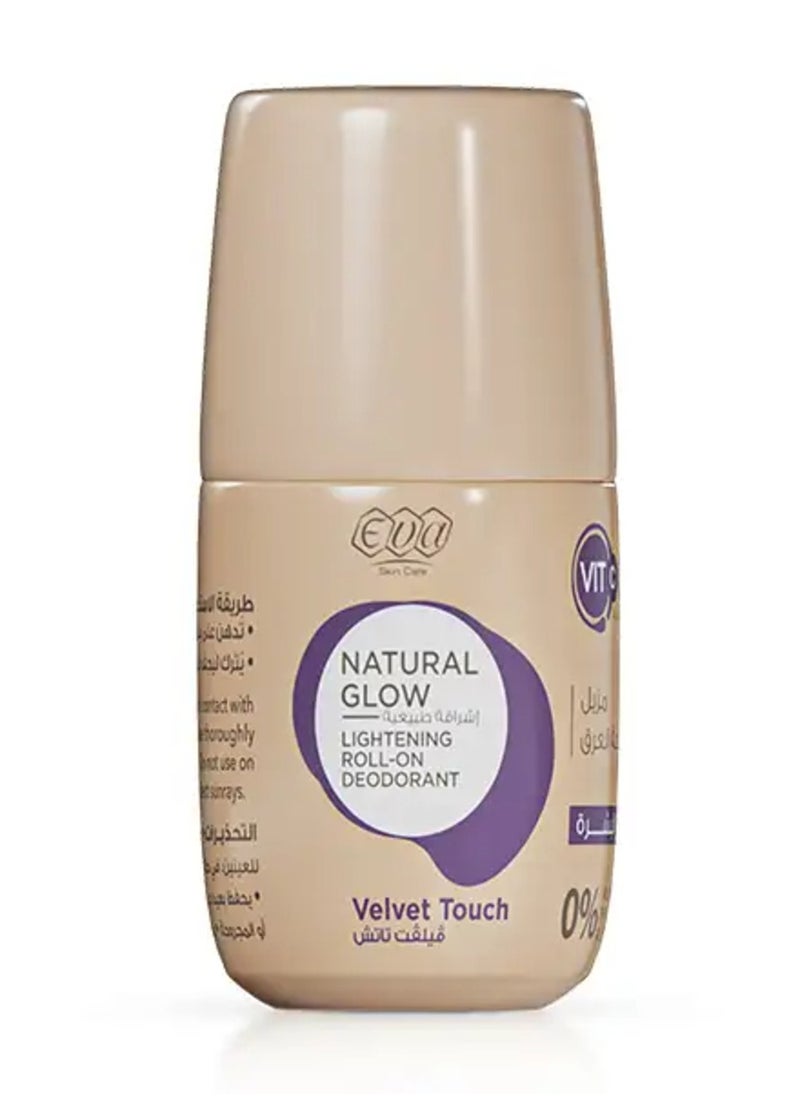 Eva Natural Glow Lightening Roll On Deodorant Velvet Touch-60 Gm 