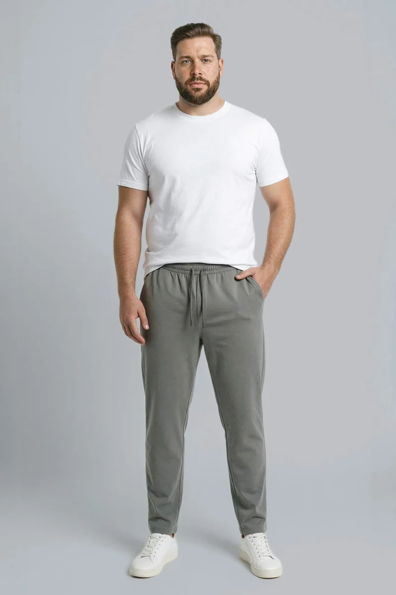 DeFacto Plus Size Elastic Waist Trousers