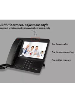 Generic Smart 4G Android Telephone Fixed Wireless Desktop Landline Phone 8 Inch Screen Video Cordless Phone With WIFI  - Image 3