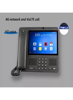Generic Smart 4G Android Telephone Fixed Wireless Desktop Landline Phone 8 Inch Screen Video Cordless Phone With WIFI  - Image 4