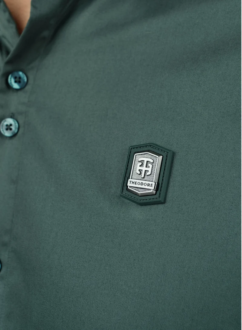Theodore  The Pine Green Shirt for Men | Best Price UAE