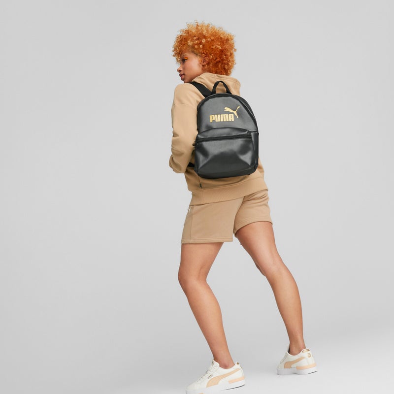 PUMA Womens Black Core Up Backpack - Image 3