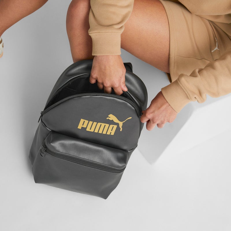 PUMA Womens Black Core Up Backpack - Image 4