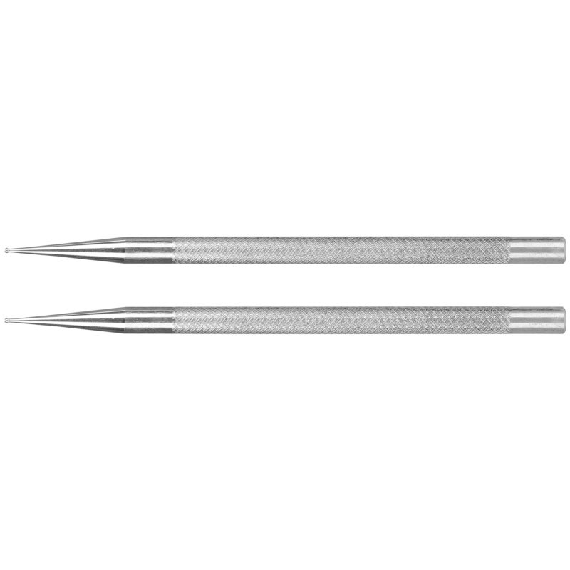 Leather Scriber Pen: Stainless Steel, Finger-Safe Round Head, Compact Portable Leather Marking Pen - Multi-Functional Leather Craft Tool for Leather Craft Professionals and Amateurs - Image 3