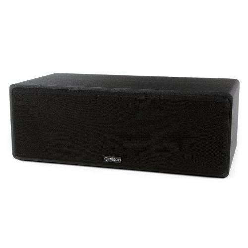 micca MB42X-C Advanced Center Channel Speaker for Home Theater, Surround Sound, Passive, 2-Way (Black, Each) - Image 2