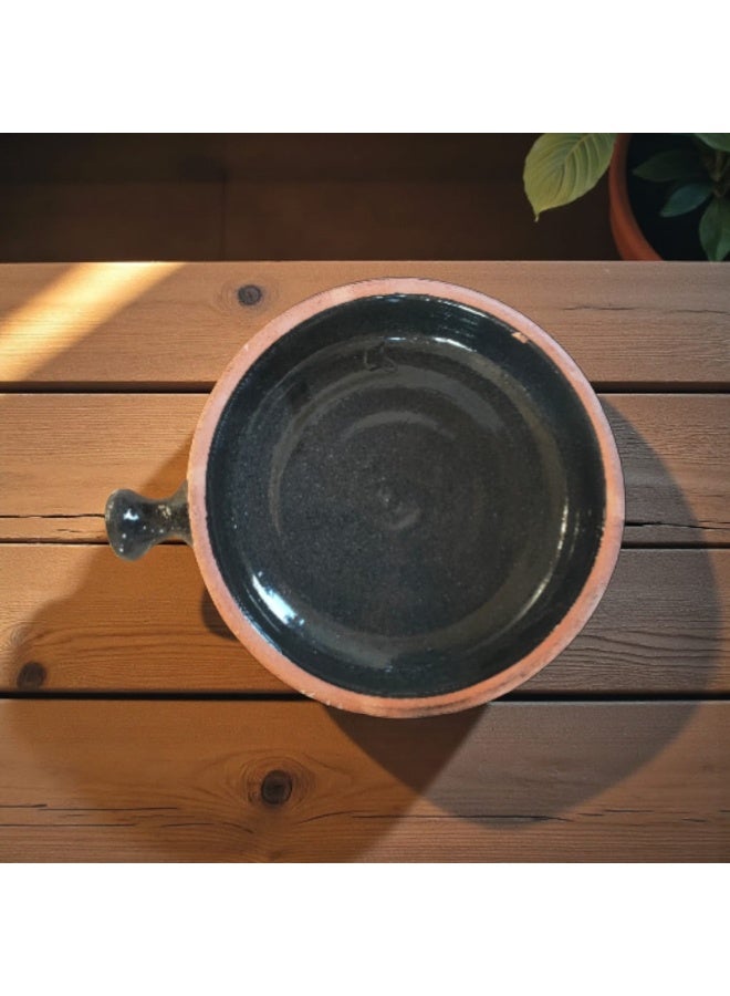 كلور زون بوتري قلايه من الفخار والخزف - آمنة في الفرن والميكروويف" يتحمل درجات الحراره المباشره وغير المباشره, شعله اوداخل الفرن سم 20cm - Image 1