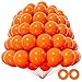 KAWKALSH 200pcs Orange Balloons 5 Inch Small Mini Latex Balloons for Party Birthday Baby Shower Anniversary Festival Arch Garland Decoration - Image 2
