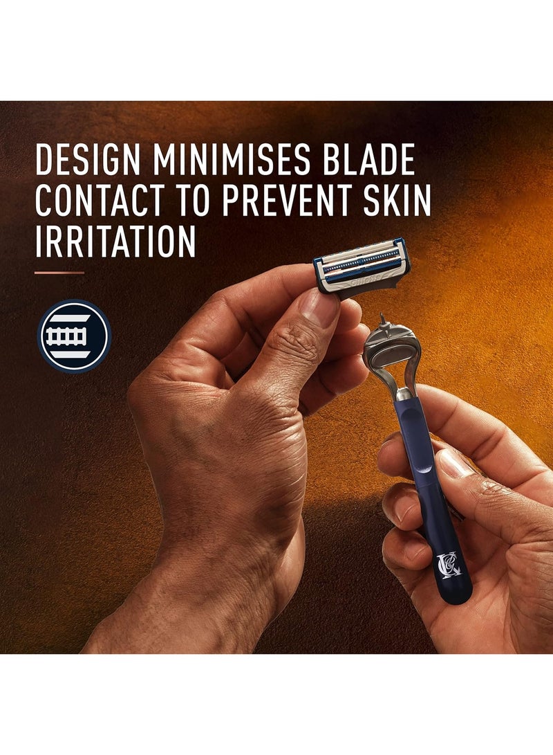 King C. Gillette Sharpest Stainless Steel Platinum Coated Blades + 1 Refill - Image 5