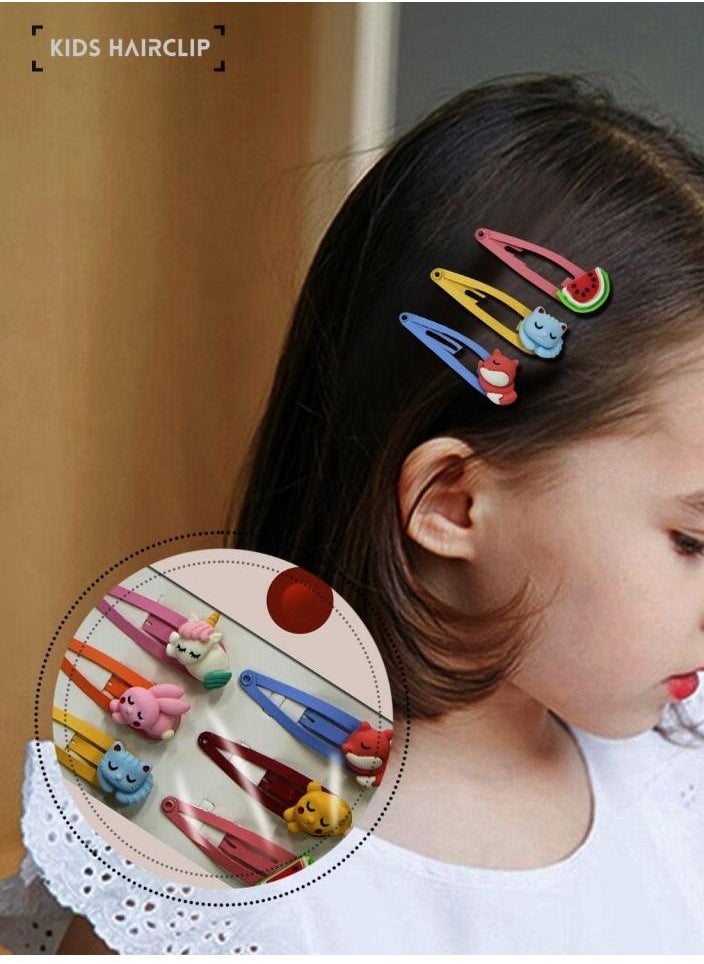 Alissa - 6 Pieces Kids Hair Clips Hair Accessories - Image 1