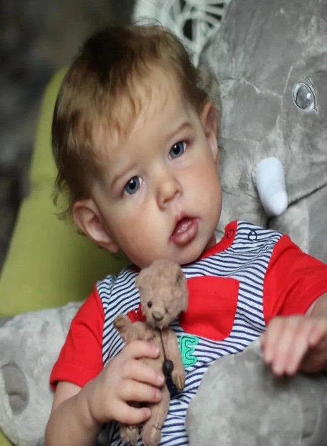 Anano Full Silicone Baby Doll-20 in Reborn Baby Dolls Silicone Full Body, Realistic Babys Doll Newborn Boy, Real Life Babys Reborn Dolls, Lifelike Babies with Accessories - Image 4