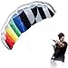Hengda Kite 14 M Intro Foil design Rainbow Kites Soft Stunt Sport Parafoil Kite 55inch with Flying Tool Set by Hengda kite - Image 3