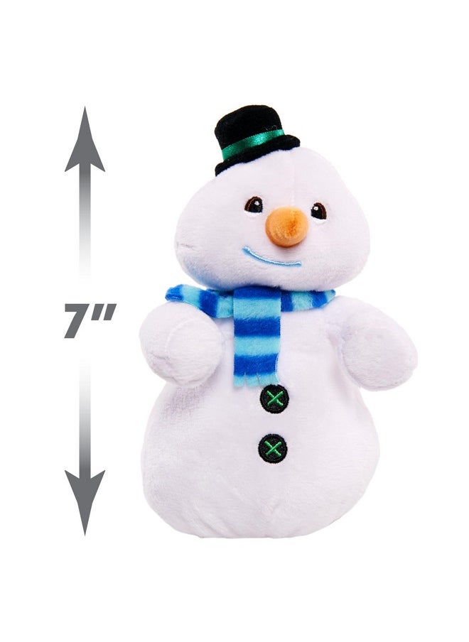 Doc McStuffins Doc Mcstuffins Chilly Small 7-Inch Beanbag Plush, Stuffed Snowman Toy  - Image 4