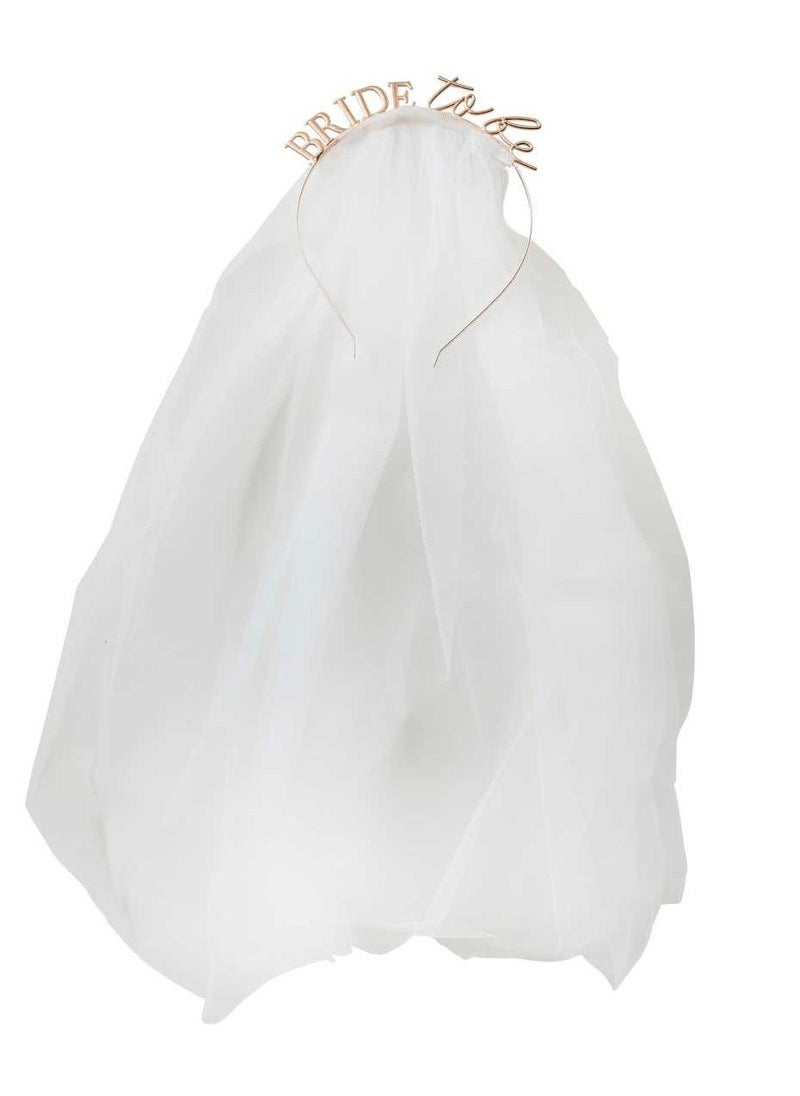 Ginger Ray Metal 'Bride To Be' Headband - Image 3