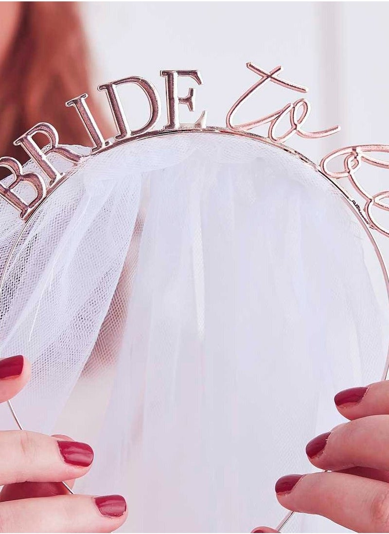 Ginger Ray Metal 'Bride To Be' Headband - Image 2