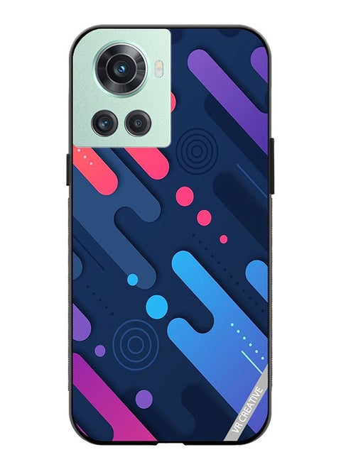 Protective Case Cover For OnePlus 10R Multicolor Layers Design