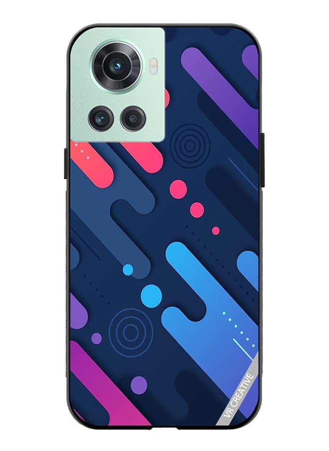 Protective Case Cover For OnePlus 10R Multicolor Layers Design