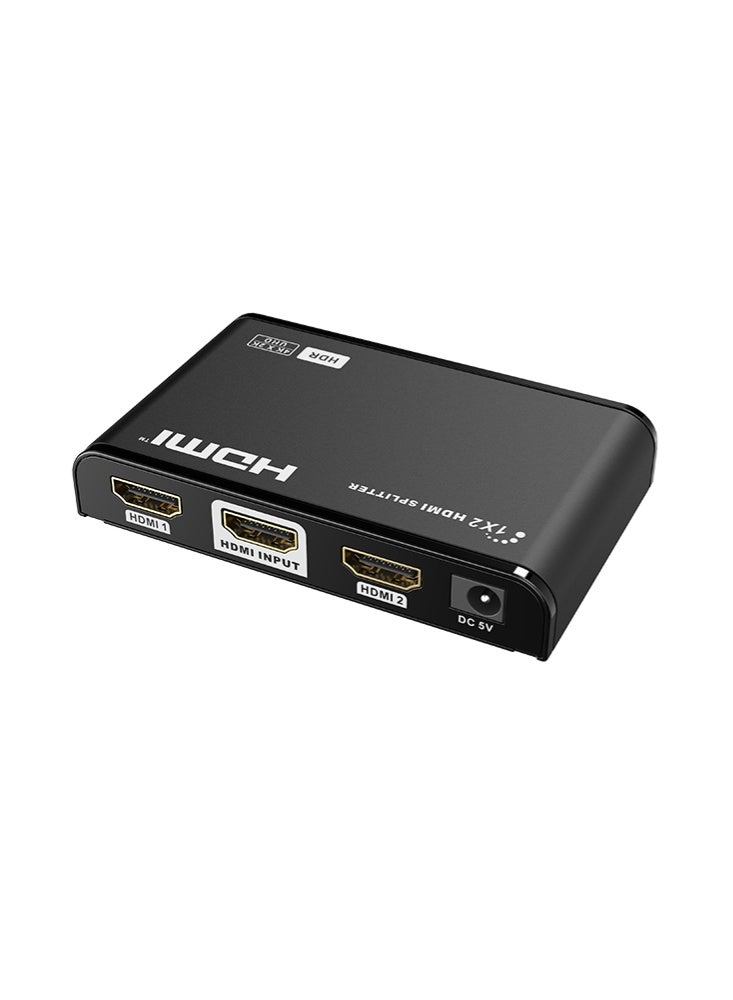 لينكينج موزع HDMI 1x2 بدقة 4K بسرعة 60 هرتز موديل LKV312EDID-V3.0 لينكينج - Image 1