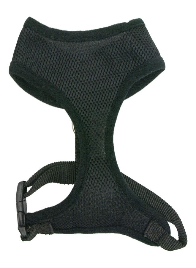Four Paws Walk-About Comfort Control No-Pull Harness for Dogs, Adjustable Soft Padded Breathable Air Mesh Dog Vest for Walking, Black, Large - Image 2