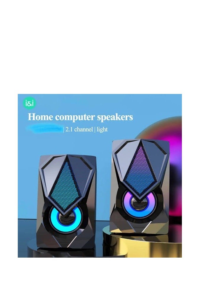 جاما - GAMMA GT-309 سماعة الألعاب RGB USB للكمبيوتر الشخصي مع الأضواء المتغيره - Image 1