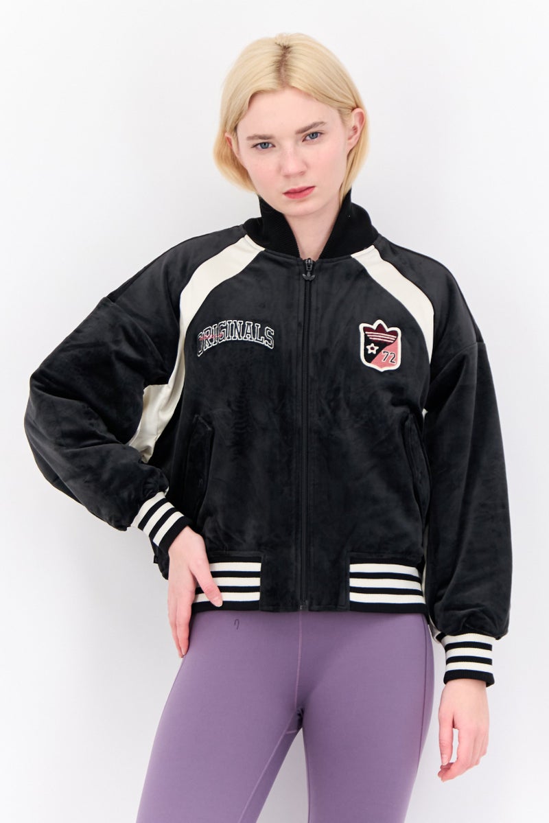 adidas Originals Women Sportswear Fit Long Sleeves Outdoor Jacket, Multicolor  - Image 1
