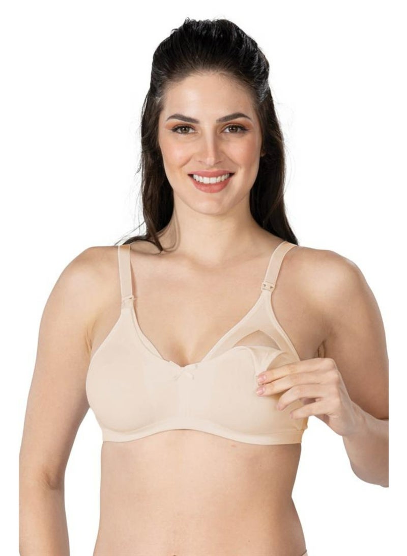 Women's Cotton Non-Padded Feeding Nursing Bra - Image 1