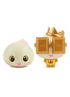 WowWee My Squishy Little Golden Dumpling - Interactive Doll Collectible With Accessories - Dart (Gold)  - Image 1