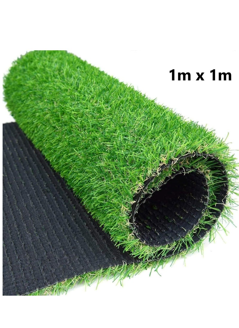 Generic Artificial Grass Mat Green 30mm Thickness 1 m x 1 m  - Image 1