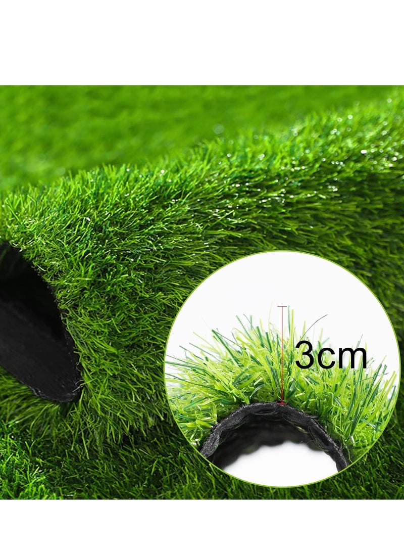Generic Artificial Grass Mat Green 30mm Thickness 1 m x 1 m  - Image 4