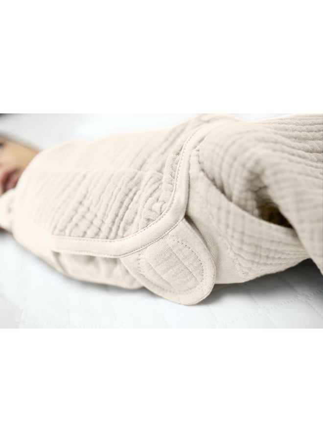 SwaddleMe - Summer Infant by Ingenuity Muslin Original Swaddle - Cream, 0 - 3 Months - Image 1