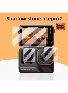Generic Applicable To For DJI Shadow Stone Insta360 ACE Pro2 Tempered Film 360 Acepro2 Motion Camera Glass Film-Color:Shadow Insta360 Go3 Lens Film  - Image 5