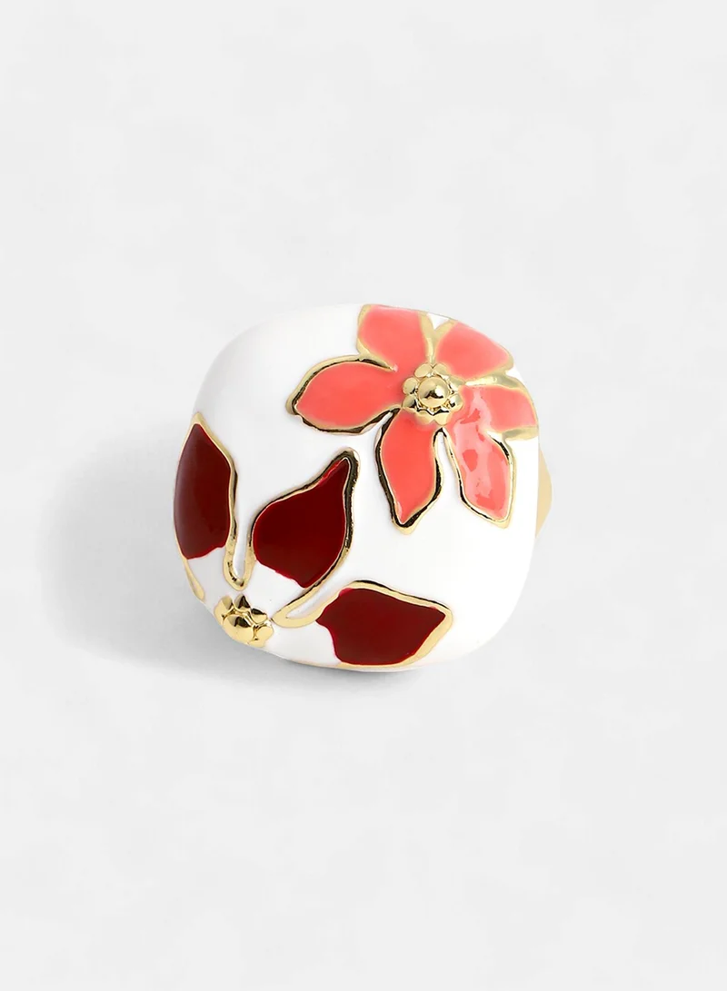 سوهي The Amaryllis Adjustable Statement Finger Ring