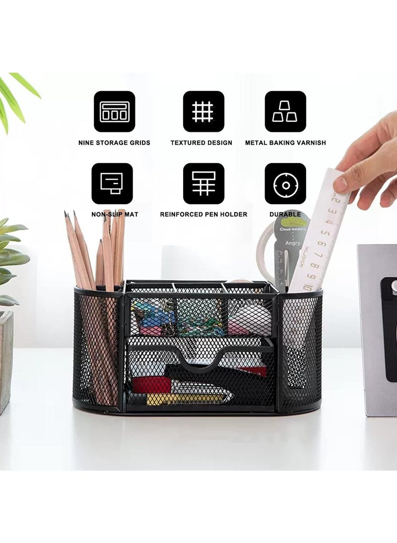 general Creative Office Desktop Multi-function Storage Box - Image 5