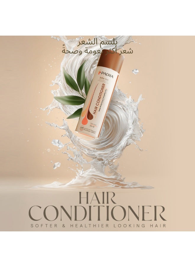 بادرا بلسم الشعر المغذي والملطف – مناسب لجميع أنواع الشعر 200 مل - Image 5