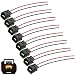 JA&MIU JAMIU Ignition Coil Connector Pigtail Harness Compatible with Ford 46L 54L 68L F150 F250 F350 Mustang Explorer Expedition Crown Victoria 8Pcs - Image 2