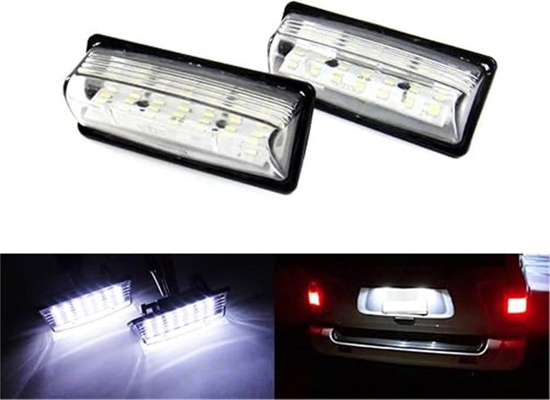 Wivplex 2x LED License Plate Light for Various Nissan Models - Image 2