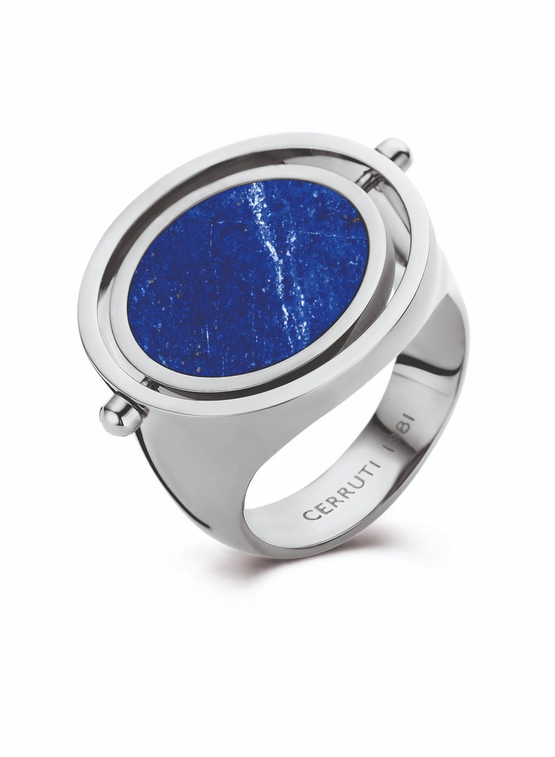CERRUTI 1881 Medallion Sofia Stainless Steel Finger Ring For Women - Image 1