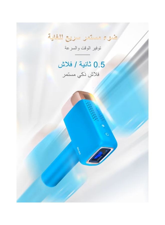ملاي جهاز إزالة الشعر بالليزر T14 IPL المحدث لعام 2023 مع بيكيني ومصباح للوجه 3 درجات ضغط بارد/5 مستويات/500000 نبضة - Image 4