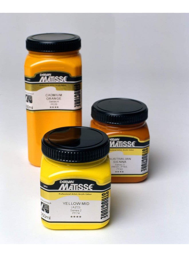 Matisse Structure Heavy Body Acrylic Paint High Viscosity Acrylics - 75 ml Tube - Australian Salmon Gum - Image 4