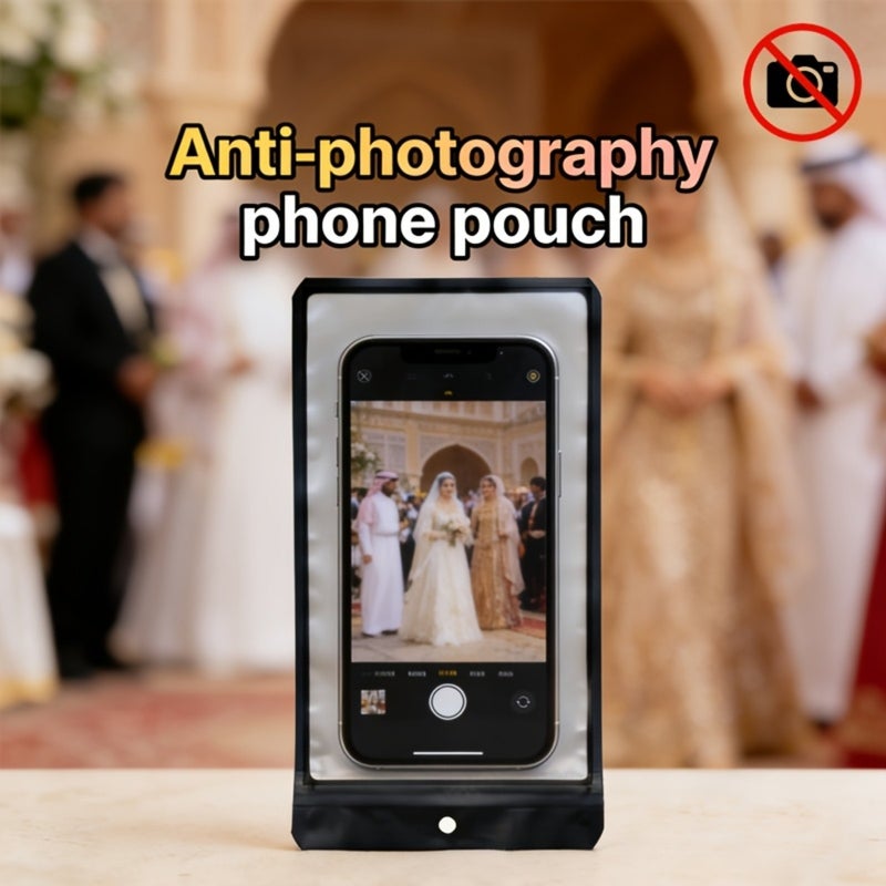 100 قطعة كيس هاتف محمول من البولي إيثيلين مانع للتصوير - Image 1