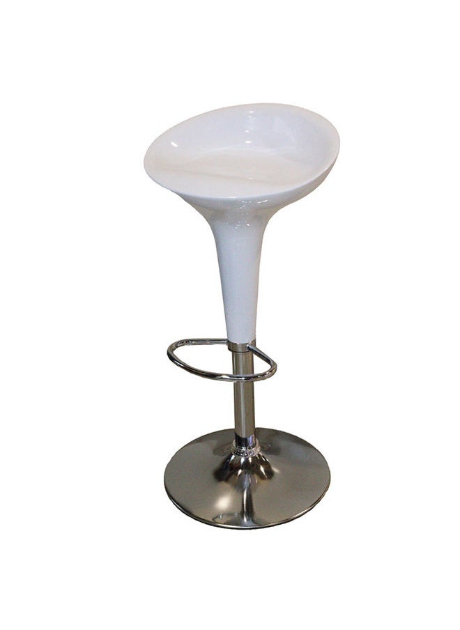 JILPHAR FURNITURE Adjustable Bar Stool White  - Image 1