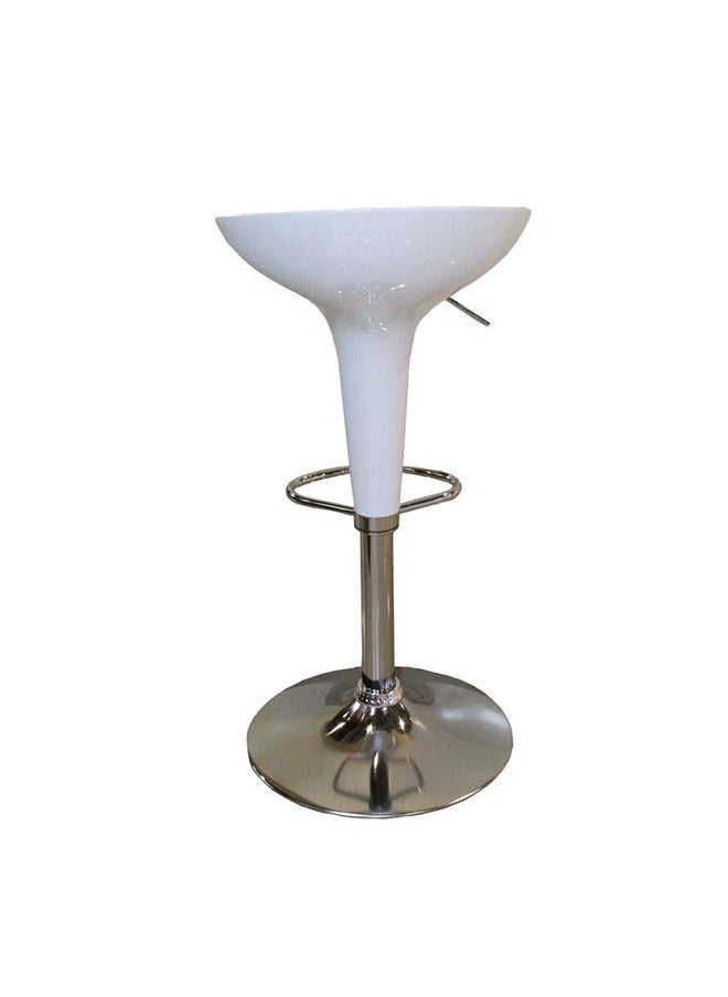 JILPHAR FURNITURE Adjustable Bar Stool White  - Image 4