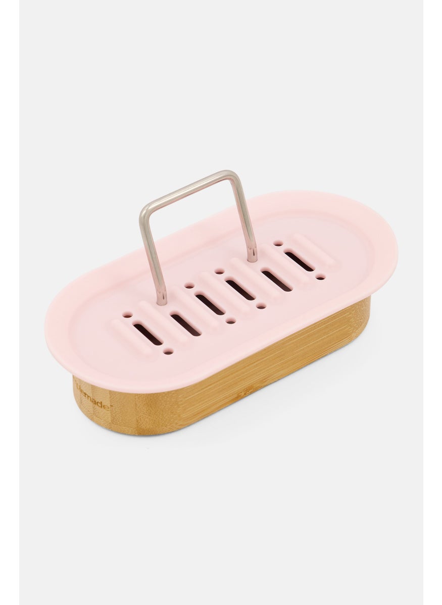 Bamboo Sponge Holder, Pink - pzsku/Z980567D9A4439623FC95Z/45/_/1729779332/f1c83e6a-e3fb-46a1-bb4f-08465e05cae0